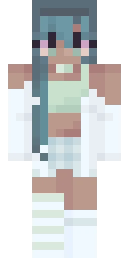В пальто скин Майнкрафт — скачать PNG бесплатно