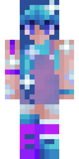 Тёмный скин Майнкрафт — скачать PNG бесплатно