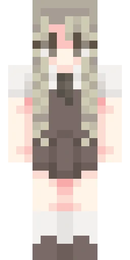 Аниме скин Майнкрафт — скачать PNG бесплатно