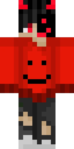 Страшный скин Майнкрафт — скачать PNG бесплатно