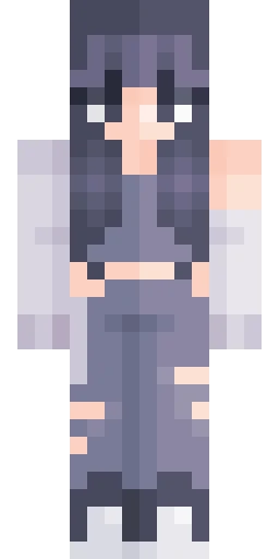 Тёмный скин Майнкрафт — скачать PNG бесплатно