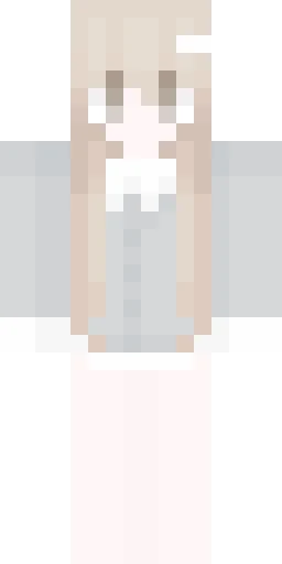 Белый скин Майнкрафт — скачать PNG бесплатно