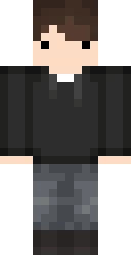 Серый скин Майнкрафт — скачать PNG бесплатно