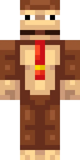 Коричневый скин Майнкрафт — скачать PNG бесплатно