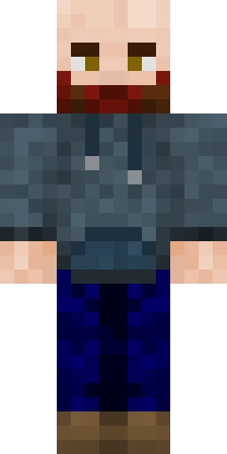 Серый скин Майнкрафт — скачать PNG бесплатно