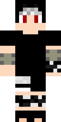 Аниме скин Майнкрафт — скачать PNG бесплатно