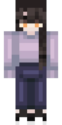 Аниме скин Майнкрафт — скачать PNG бесплатно