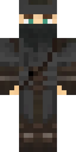 Тёмный скин Майнкрафт — скачать PNG бесплатно