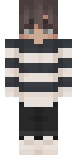Серый скин Майнкрафт — скачать PNG бесплатно