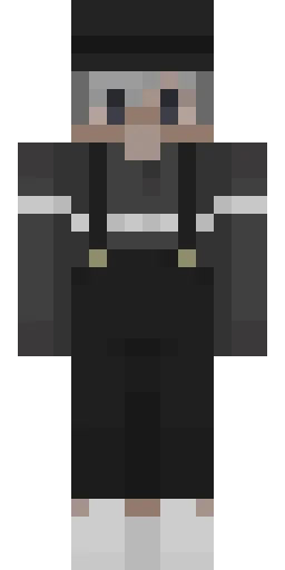Серый скин Майнкрафт — скачать PNG бесплатно