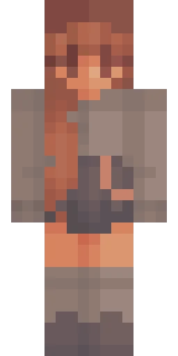 Серый скин Майнкрафт — скачать PNG бесплатно