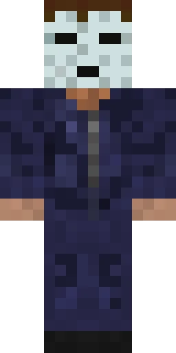 Страшный скин Майнкрафт — скачать PNG бесплатно