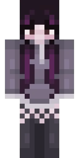 Серый скин Майнкрафт — скачать PNG бесплатно