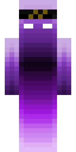 Фиолетовый скин Майнкрафт — скачать PNG бесплатно