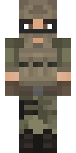 Военный скин Майнкрафт — скачать PNG бесплатно