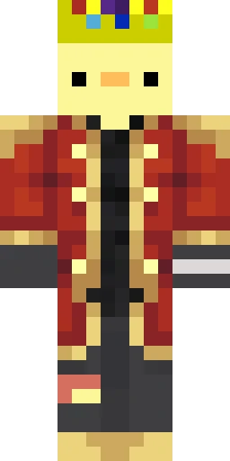 Король скин Майнкрафт — скачать PNG бесплатно