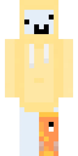 Жёлтый скин Майнкрафт — скачать PNG бесплатно