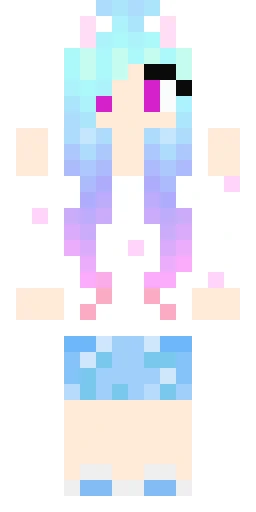 Кошка скин Майнкрафт — скачать PNG бесплатно