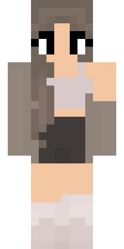 Милый скин Майнкрафт — скачать PNG бесплатно