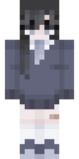Синий скин Майнкрафт — скачать PNG бесплатно