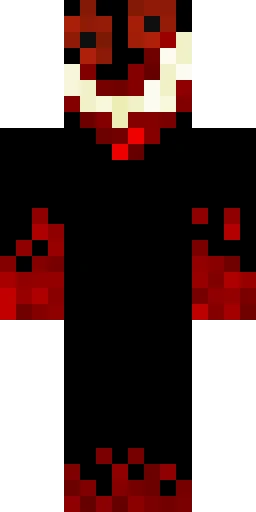 Страшный скин Майнкрафт — скачать PNG бесплатно