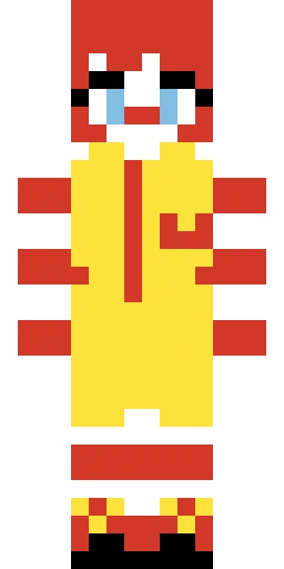 Радужный скин Майнкрафт — скачать PNG бесплатно