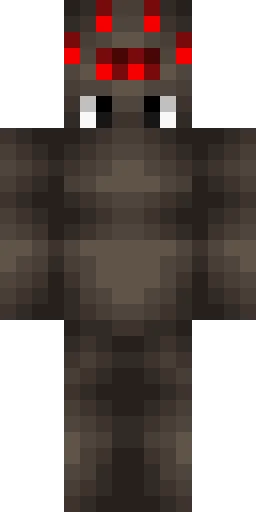 Страшный скин Майнкрафт — скачать PNG бесплатно