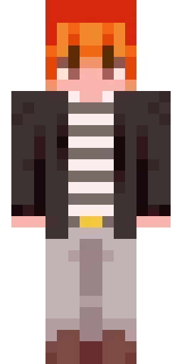 В пальто скин Майнкрафт — скачать PNG бесплатно
