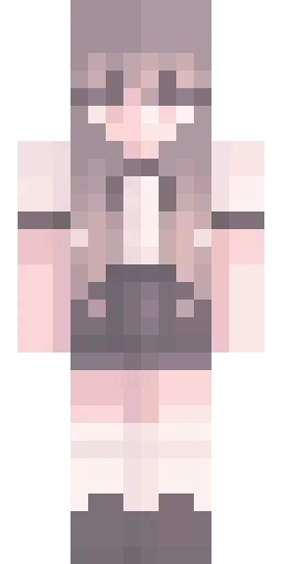 Серый скин Майнкрафт — скачать PNG бесплатно
