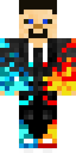 Страшный скин Майнкрафт — скачать PNG бесплатно