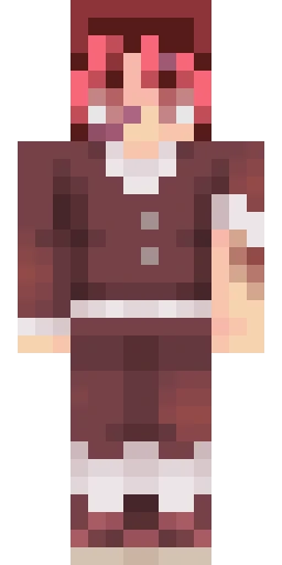 Аниме скин Майнкрафт — скачать PNG бесплатно