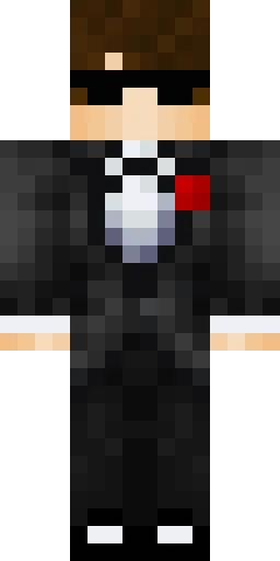 В очках скин Майнкрафт — скачать PNG бесплатно