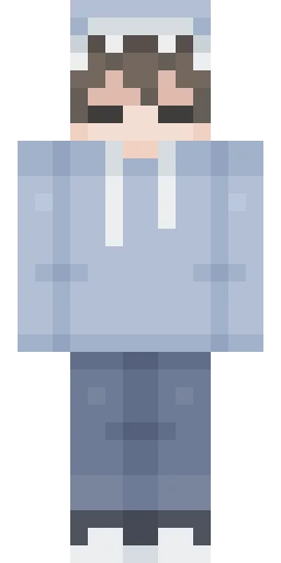 Синий скин Майнкрафт — скачать PNG бесплатно