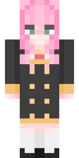 Милый скин Майнкрафт — скачать PNG бесплатно