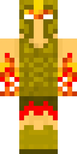 Огонь скин Майнкрафт — скачать PNG бесплатно