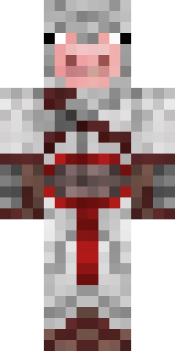 Свинья скин Майнкрафт — скачать PNG бесплатно