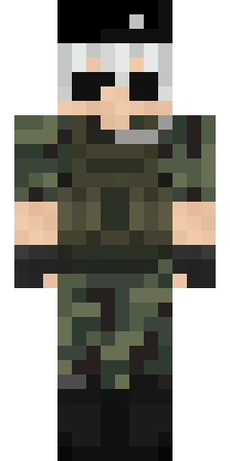 Военный скин Майнкрафт — скачать PNG бесплатно
