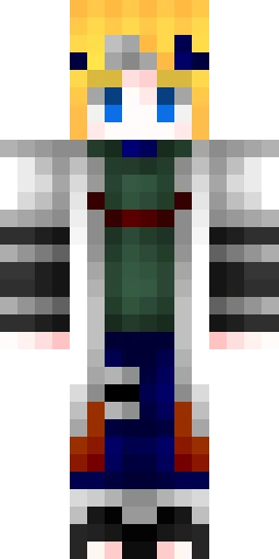 Аниме скин Майнкрафт — скачать PNG бесплатно