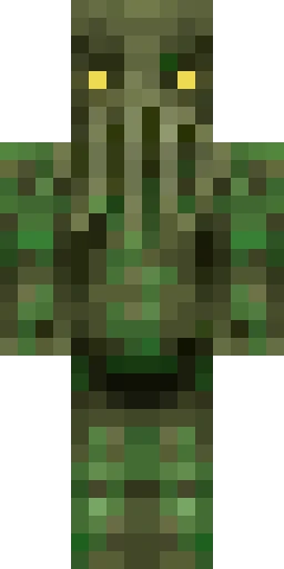 Страшный скин Майнкрафт — скачать PNG бесплатно