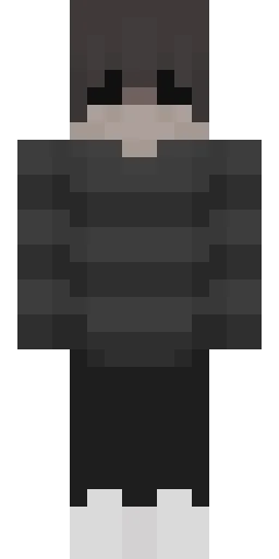 Серый скин Майнкрафт — скачать PNG бесплатно