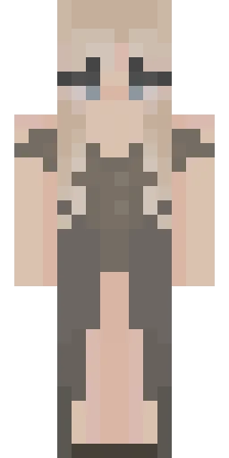В платье скин Майнкрафт — скачать PNG бесплатно