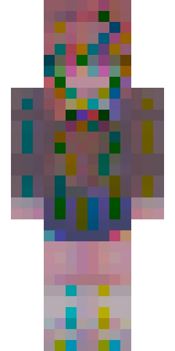 Страшный скин Майнкрафт — скачать PNG бесплатно