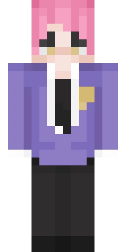 Аниме скин Майнкрафт — скачать PNG бесплатно