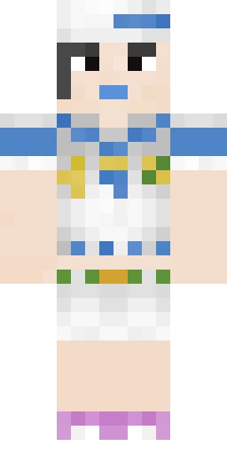 Аниме скин Майнкрафт — скачать PNG бесплатно