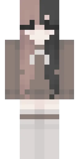 Коричневый скин Майнкрафт — скачать PNG бесплатно