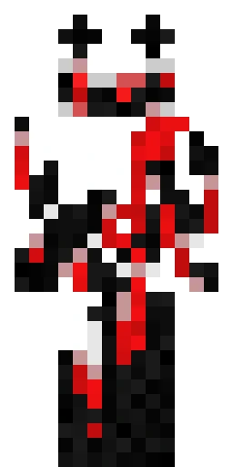 Страшный скин Майнкрафт — скачать PNG бесплатно