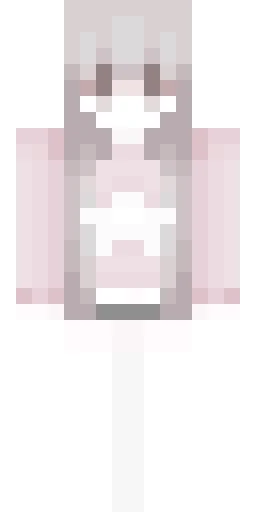 Белый скин Майнкрафт — скачать PNG бесплатно