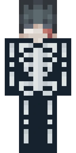 Страшный скин Майнкрафт — скачать PNG бесплатно
