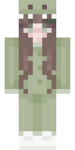 Зелёный скин Майнкрафт — скачать PNG бесплатно