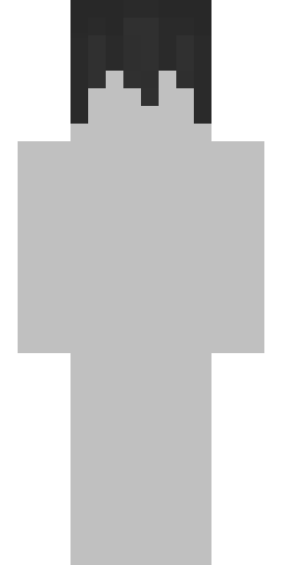 Серый скин Майнкрафт — скачать PNG бесплатно